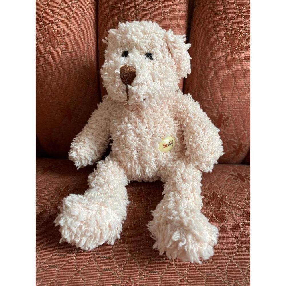 Sunkid Germany Handful Small Teddy Bear Light Pink Vintage Plush Stuffed Toy s6